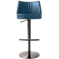 Gala Adjustable Stool in Blue by Tov Furniture