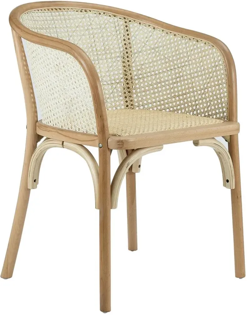 Elsy Armchair in Natural by EuroStyle