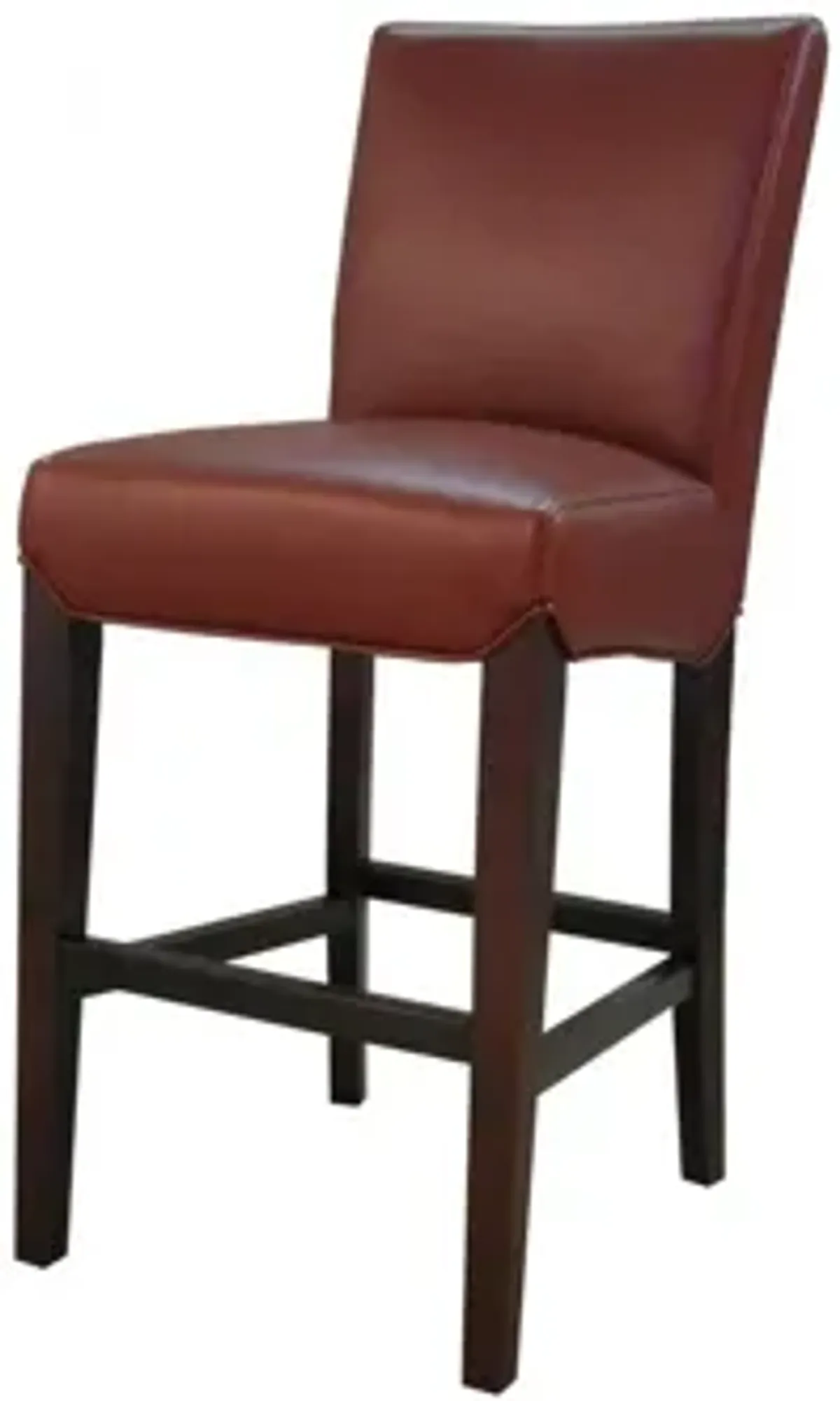 Milton Counter Stool in Pomegranate by New Pacific Direct