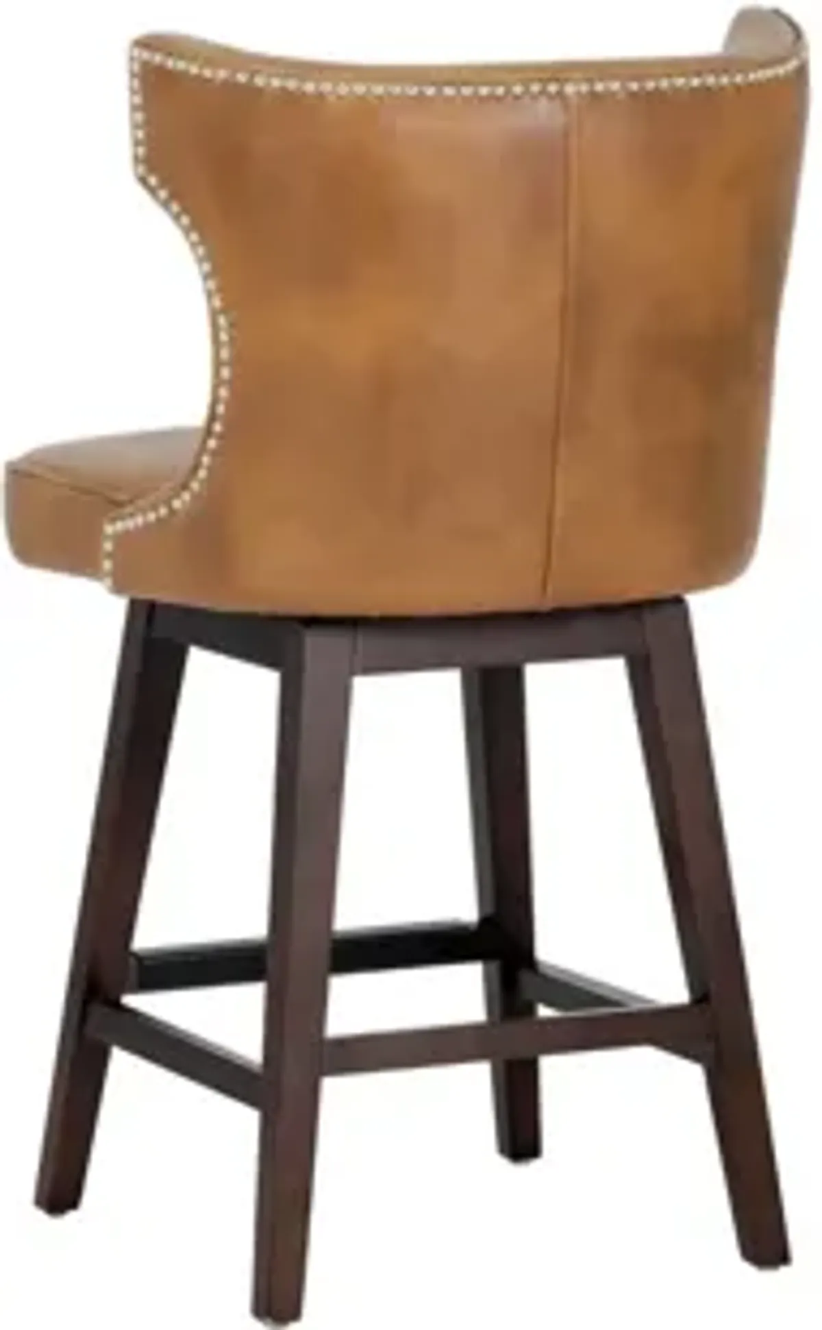 Neville Swivel Counter Stool in Tan by Sunpan