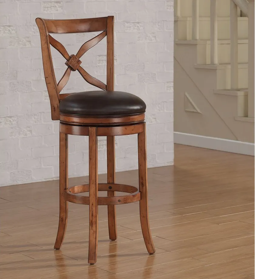 Provence Counter Stool in Light Oak by American Woodcrafters