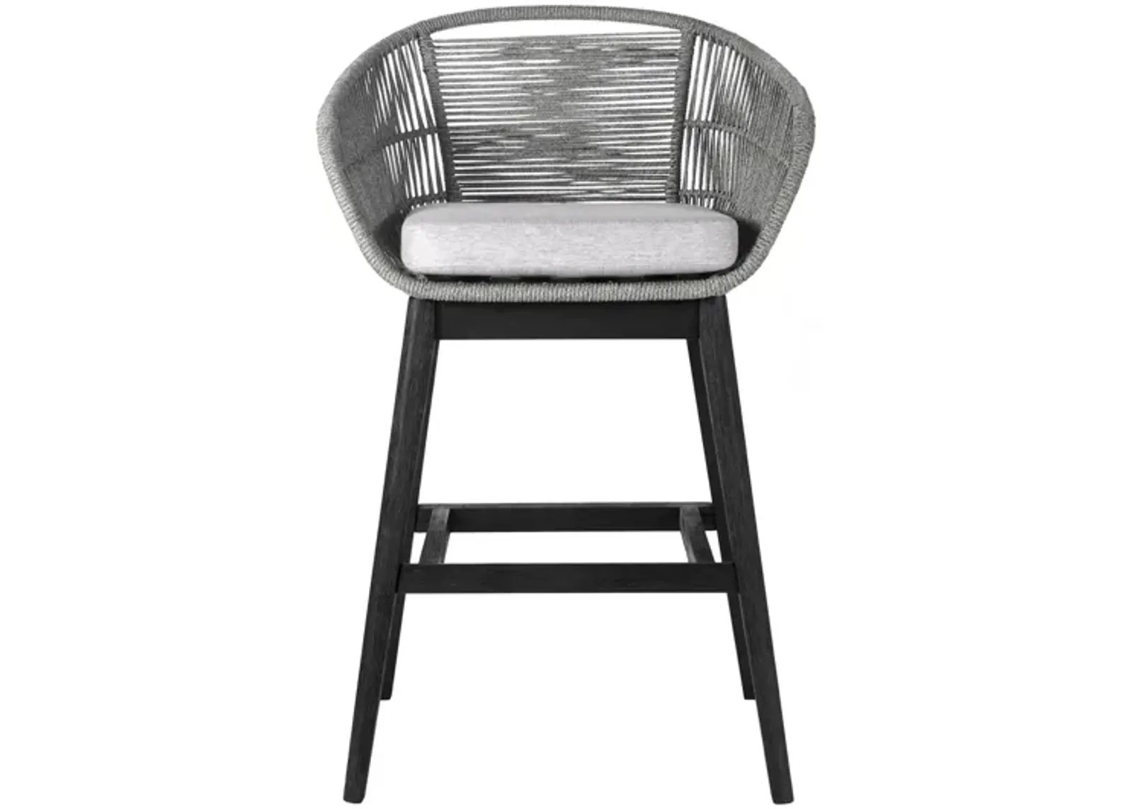 Tutti Frutti Outdoor Bar Stool in Gray by Armen Living