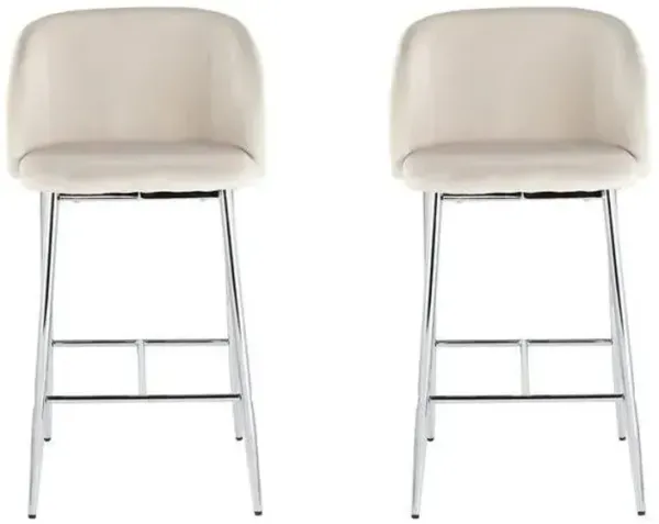 Fran Counter Stool - Set of 2