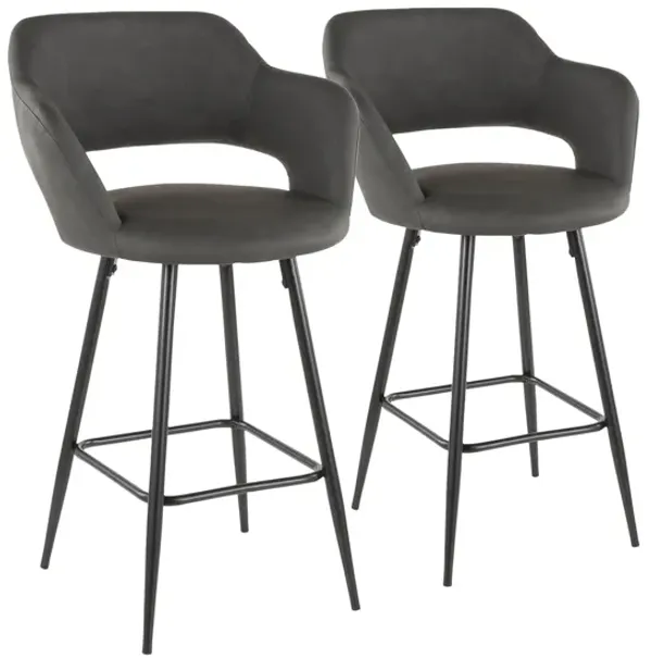 Margarite Counter-Height Stool - Set of 2