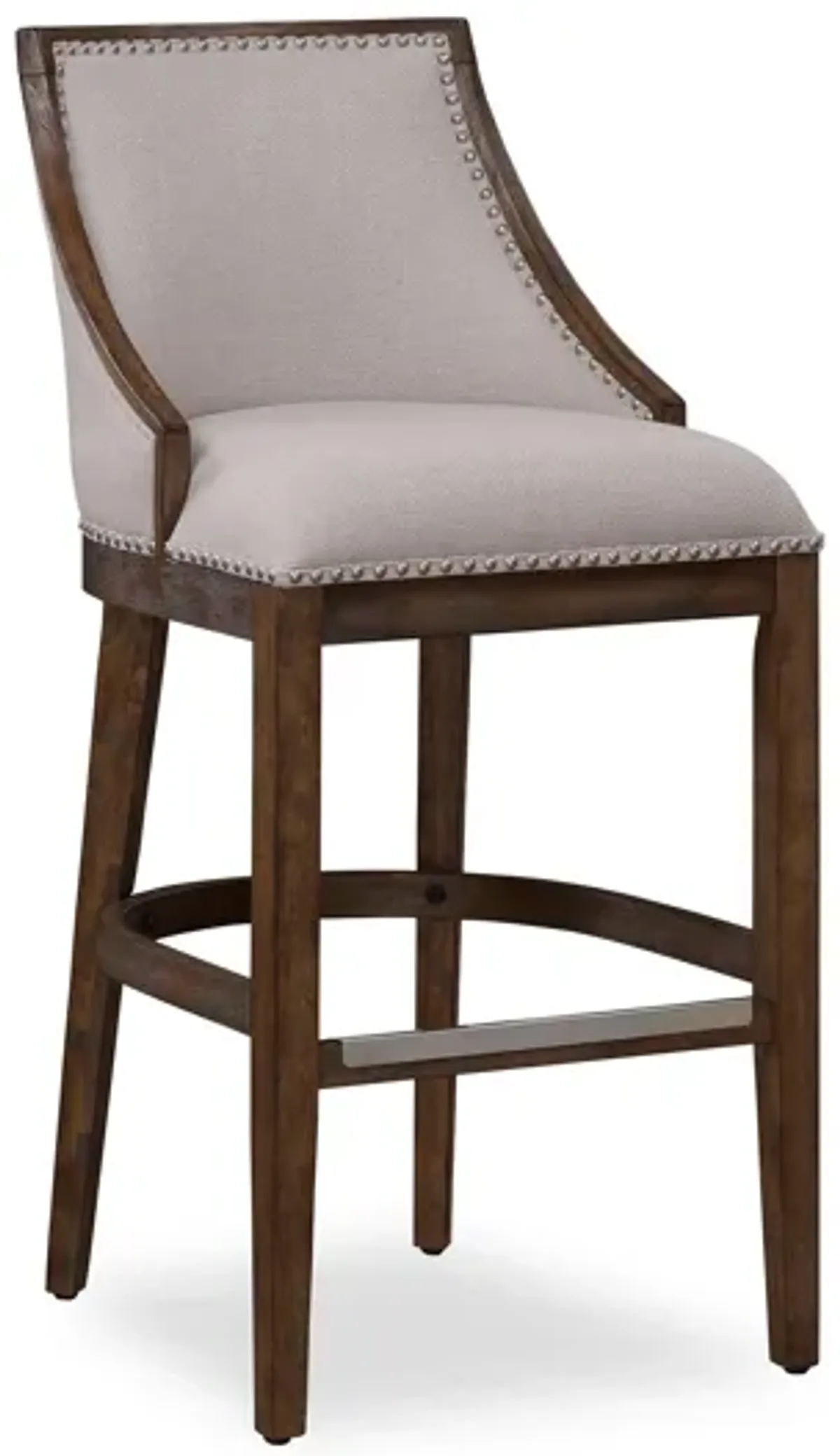 Brewer Counter Stool in Drift Brown by American Woodcrafters