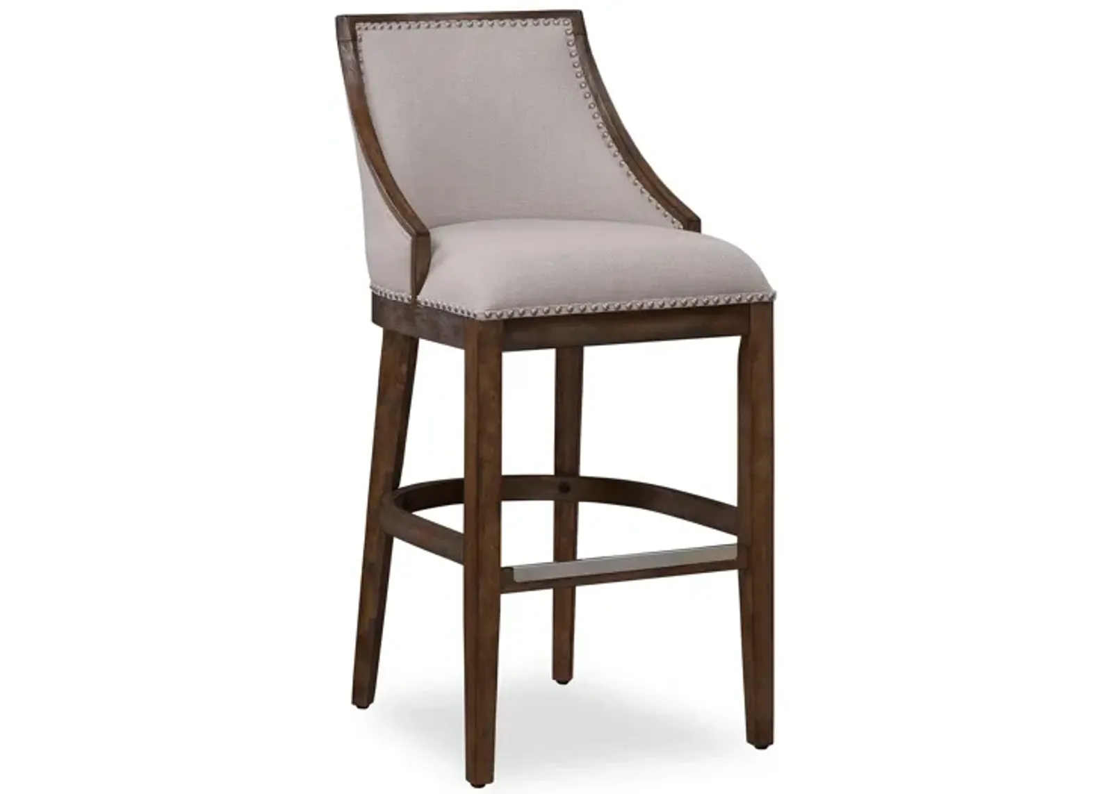 Brewer Counter Stool in Drift Brown by American Woodcrafters