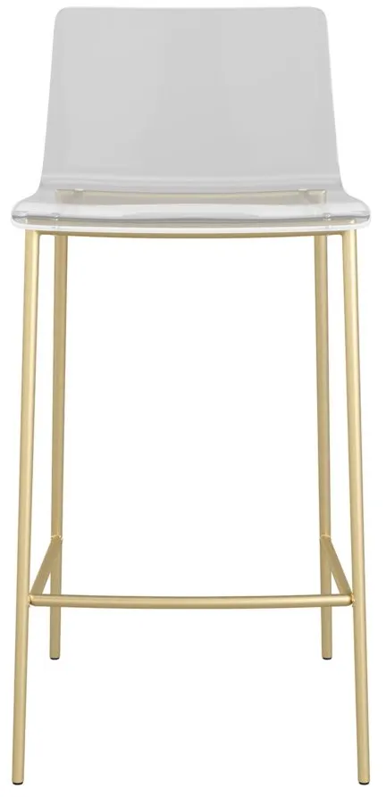 Cilla Counter Stool in Clear by EuroStyle