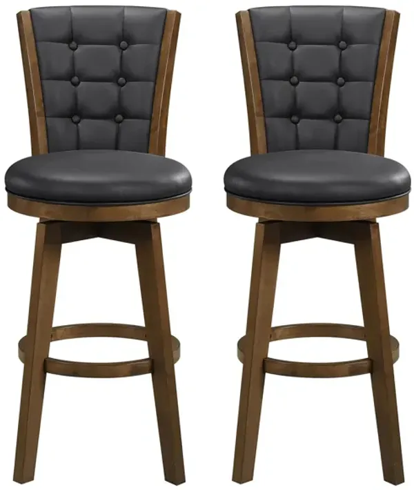 Donovan Pub Height Swivel Stool Set of 2