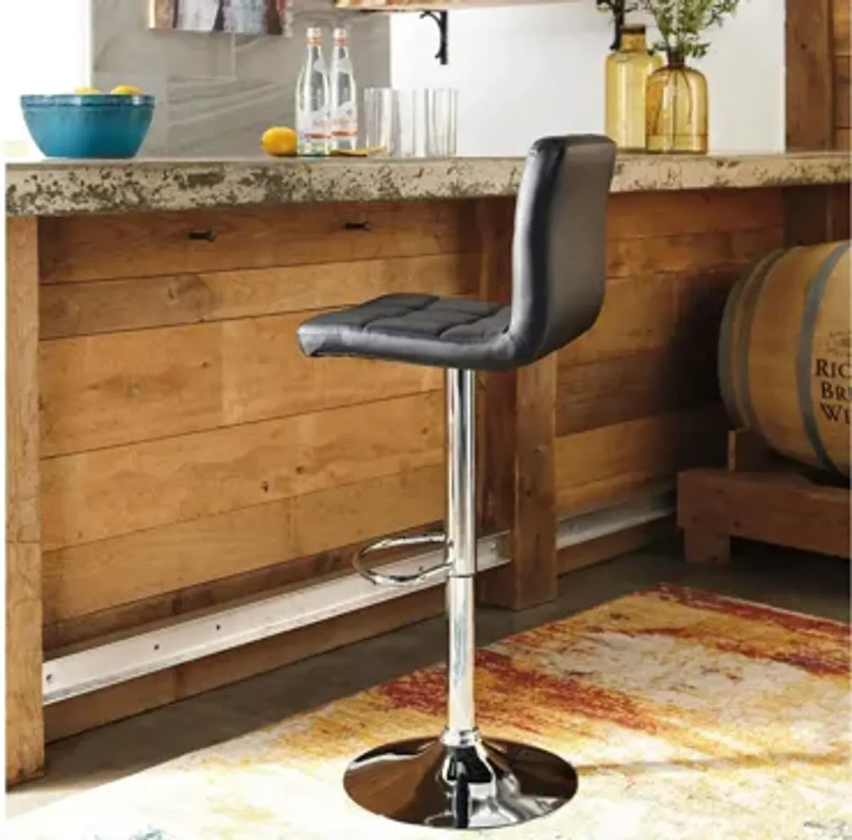 Jackson 30" Adjustable-Height Swivel Bar Stool