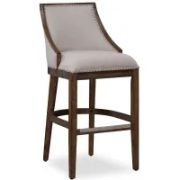 Brewer Bar Stool in Drift Brown by American Woodcrafters