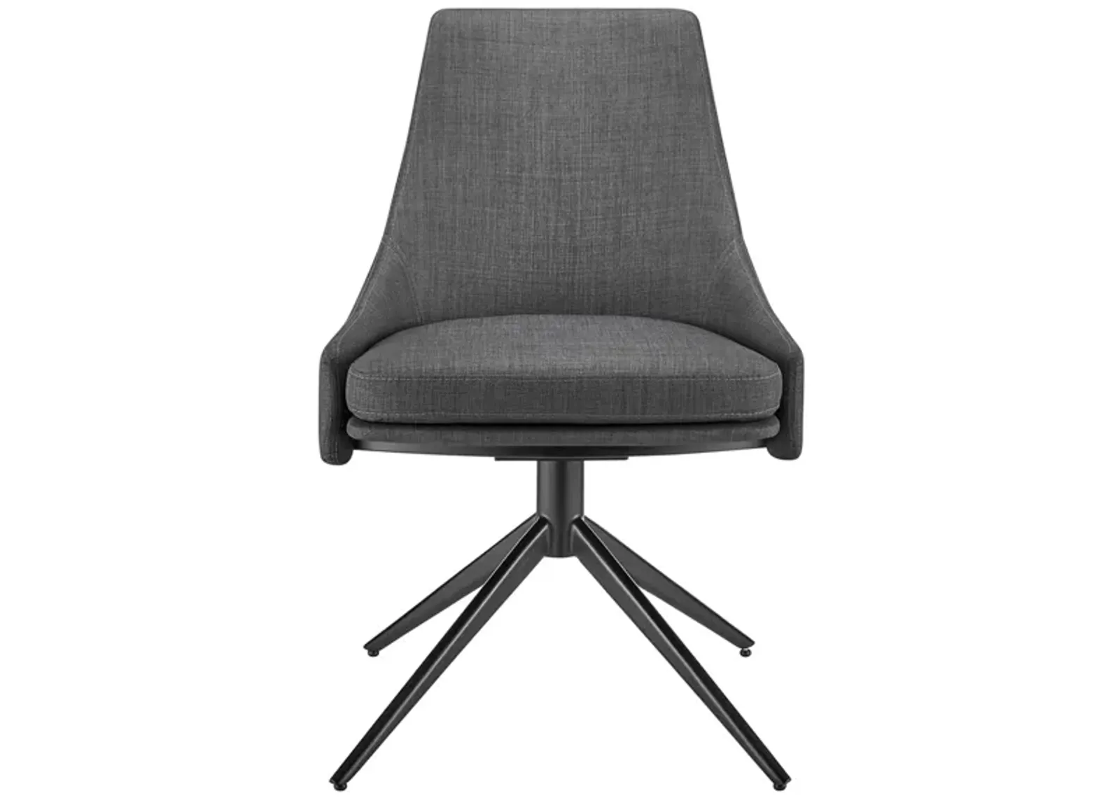 Signa Side Chair in Charcoal by EuroStyle