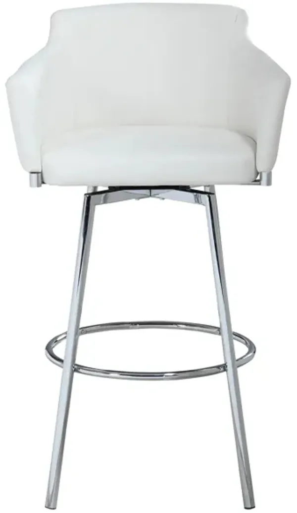 Avril Memory Swivel Barstool