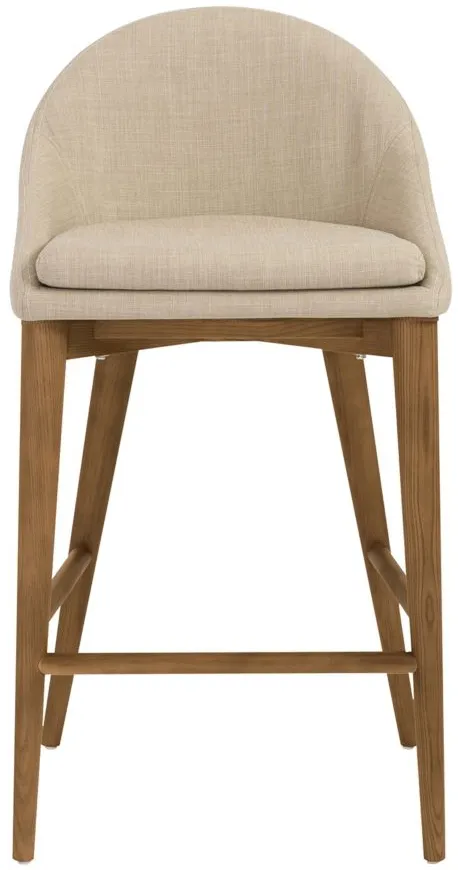 Baruch Counter Stool in Tan by EuroStyle
