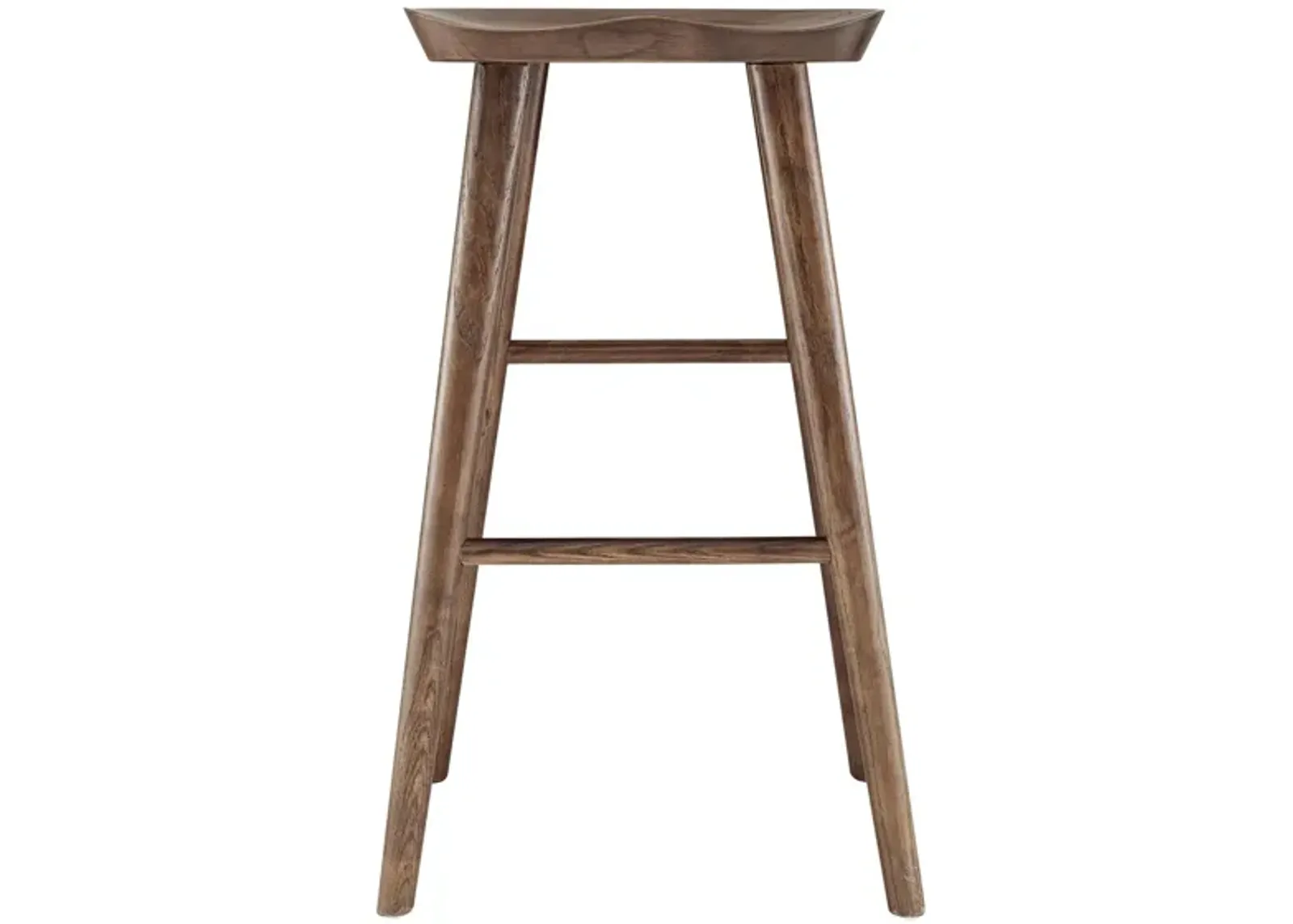 Vieno Bar Stool in Walnut by EuroStyle