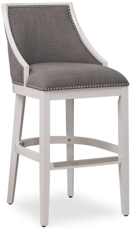 Keller Counter Stool in Off White by American Woodcrafters