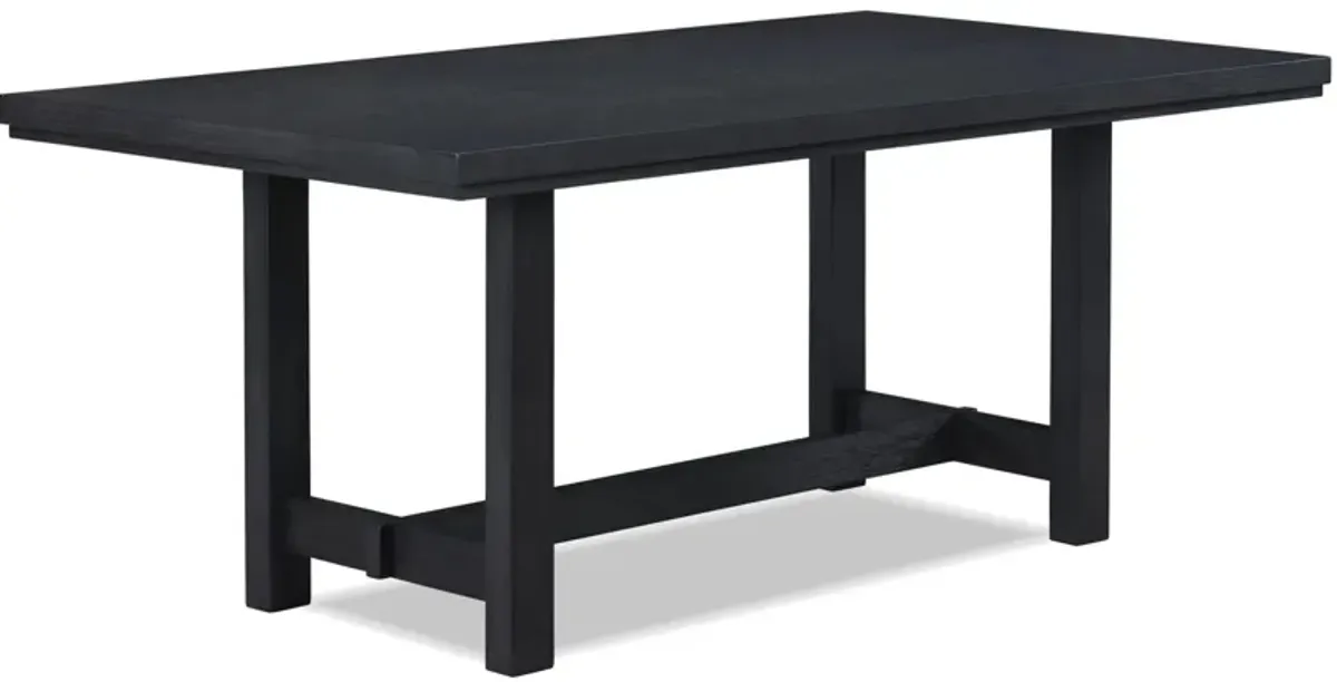 Guthrie Dining Table in Charcoal Black by Crown Mark