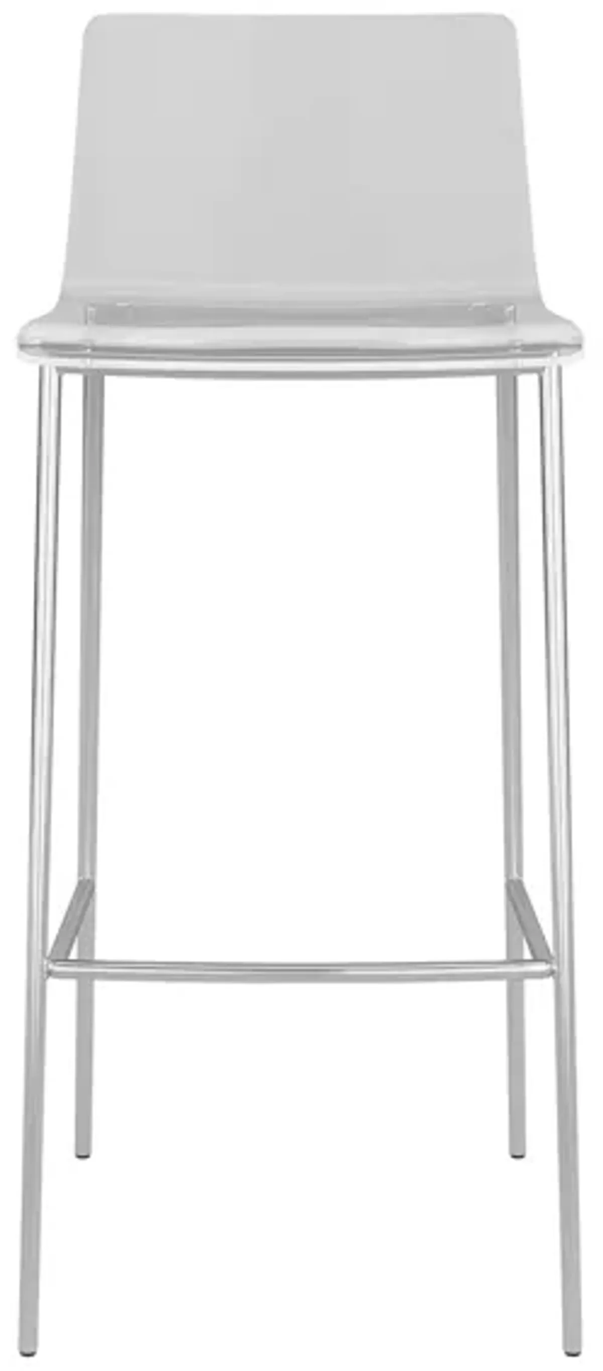 Cilla Bar Stool in Clear by EuroStyle