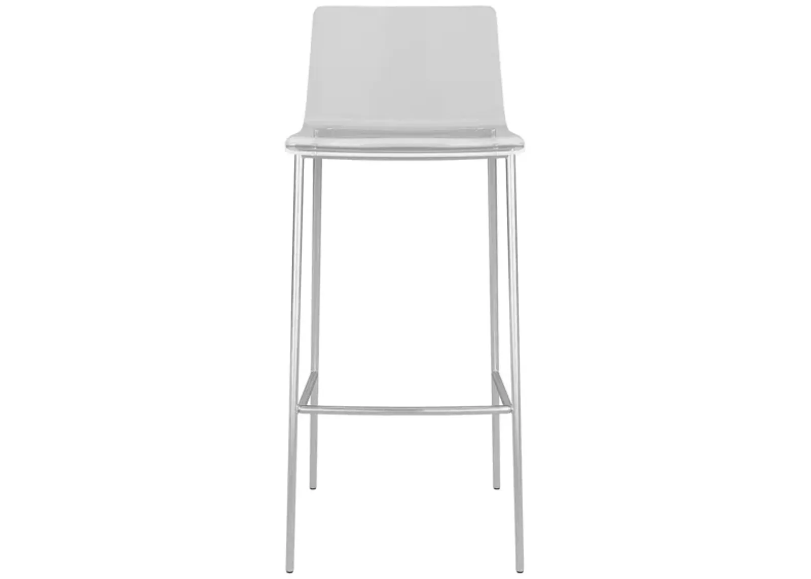 Cilla Bar Stool in Clear by EuroStyle