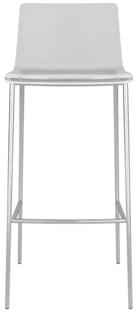 Cilla Bar Stool in Clear by EuroStyle