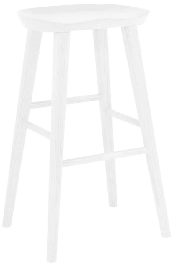 Vieno Bar Stool in White by EuroStyle