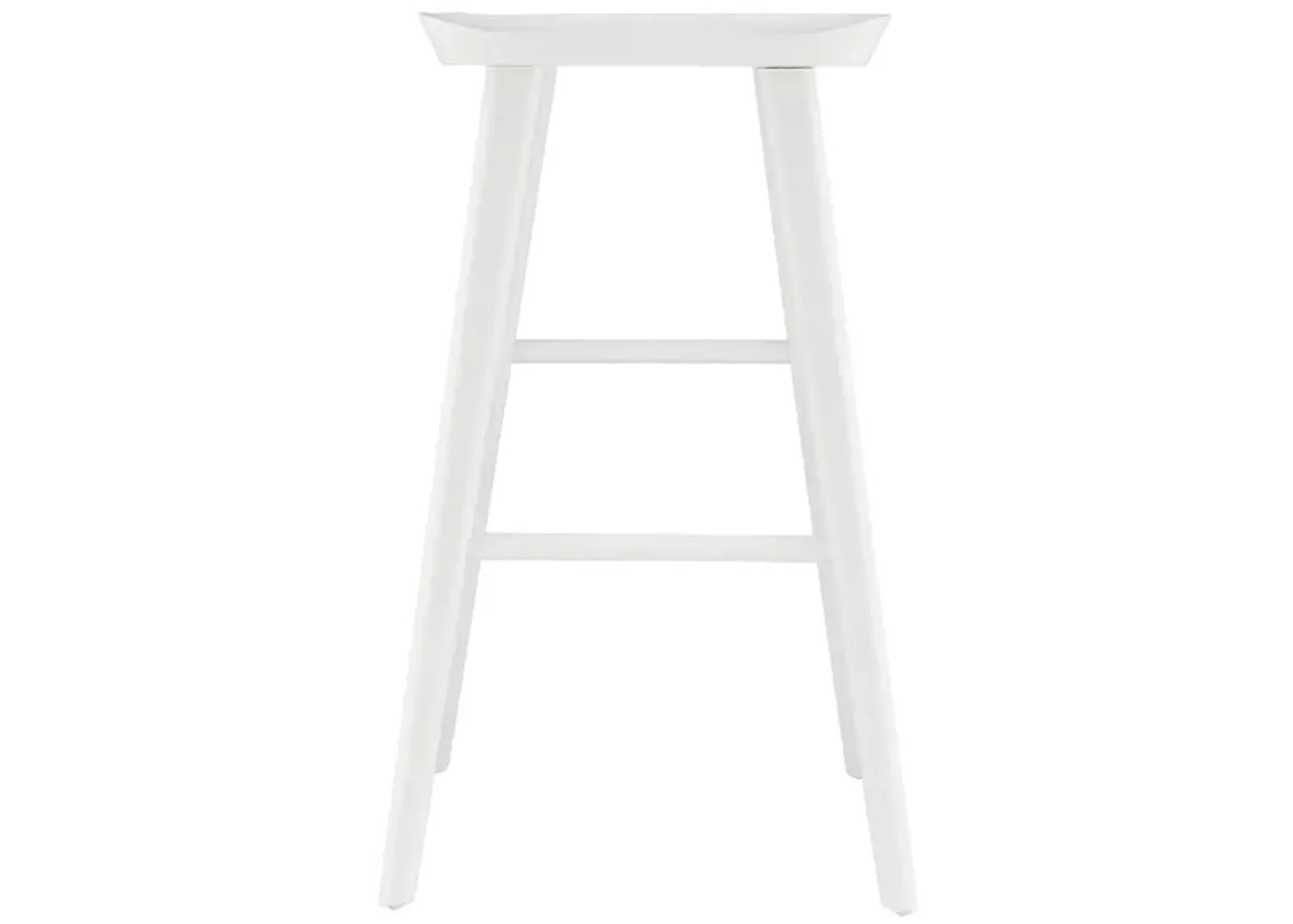 Vieno Bar Stool in White by EuroStyle