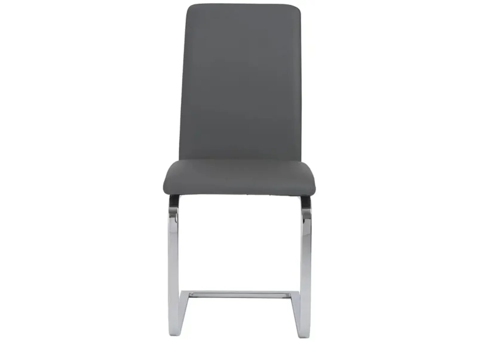 Cinzia Side Chair in Gray by EuroStyle