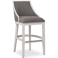 Keller Bar Stool in Off White by American Woodcrafters
