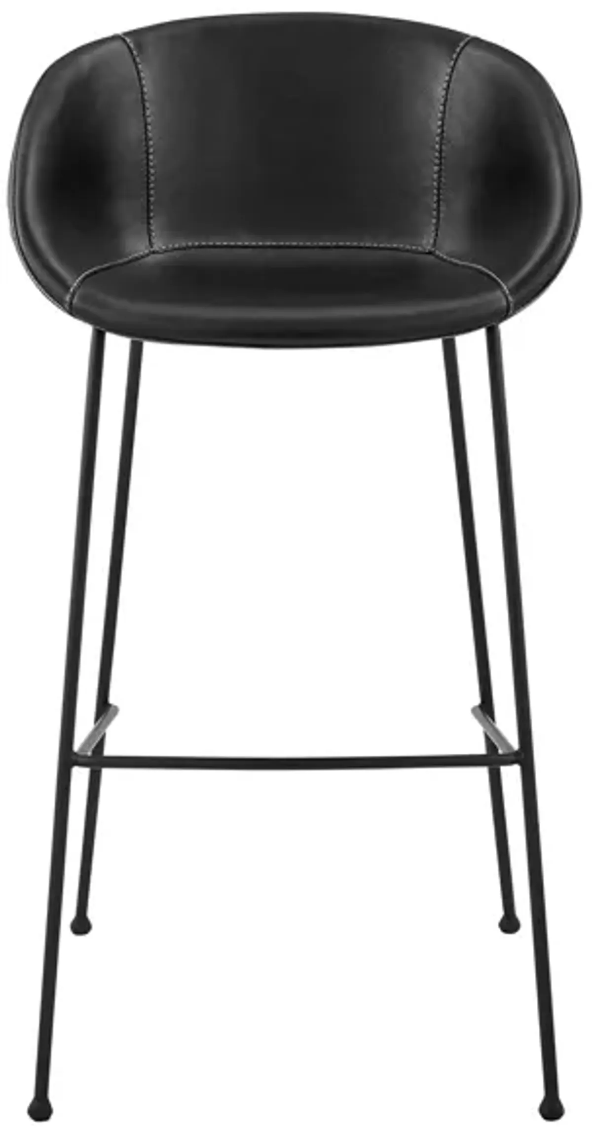 Zach Bar Stool set of 2 in Black by EuroStyle