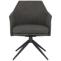 Signa Armchair in Charcoal by EuroStyle