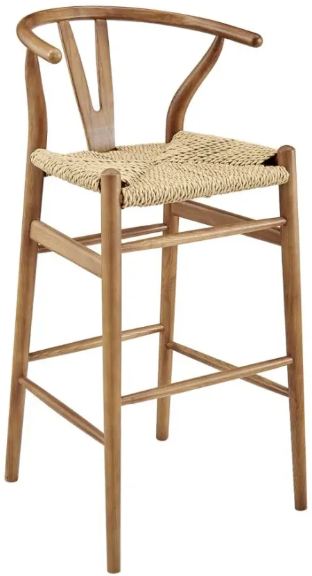 Evelina Outdoor Bar Stool in Ash by EuroStyle