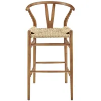 Evelina Outdoor Bar Stool in Ash by EuroStyle