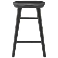 Vieno Counter Stool in Black by EuroStyle