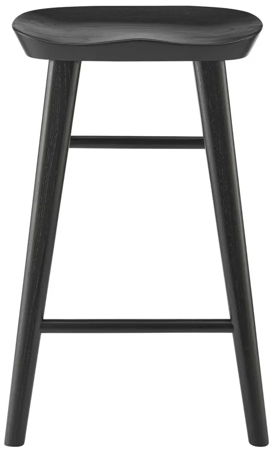 Vieno Counter Stool in Black by EuroStyle