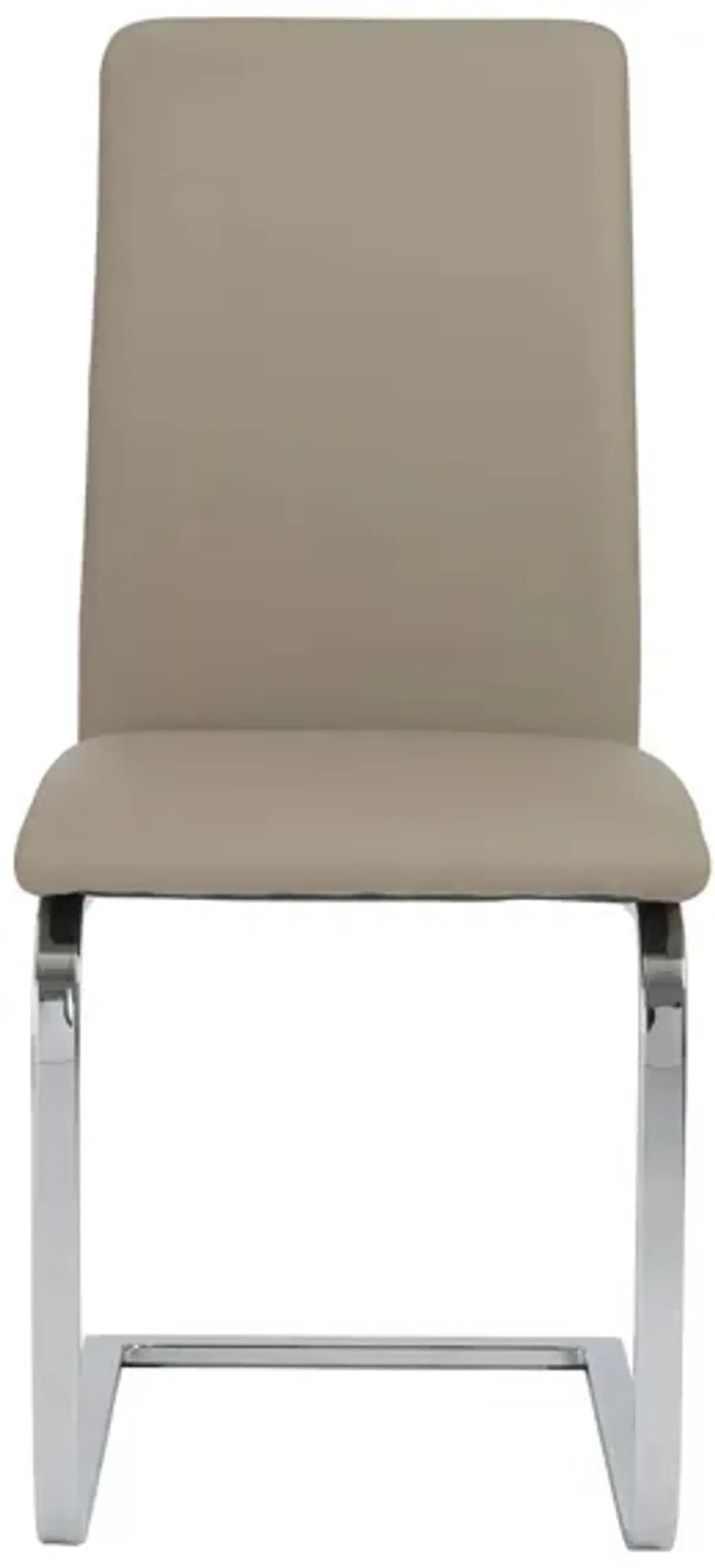 Cinzia Side Chair in Taupe by EuroStyle