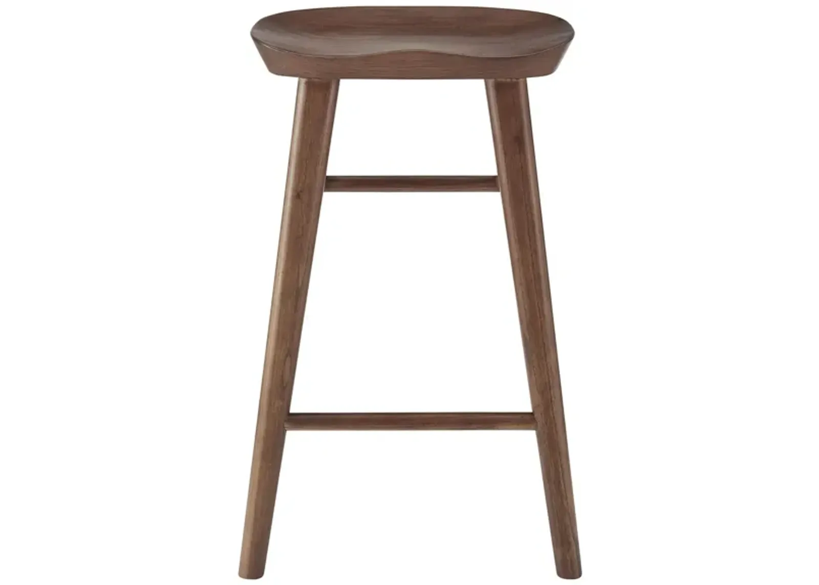 Vieno Counter Stool in Walnut by EuroStyle