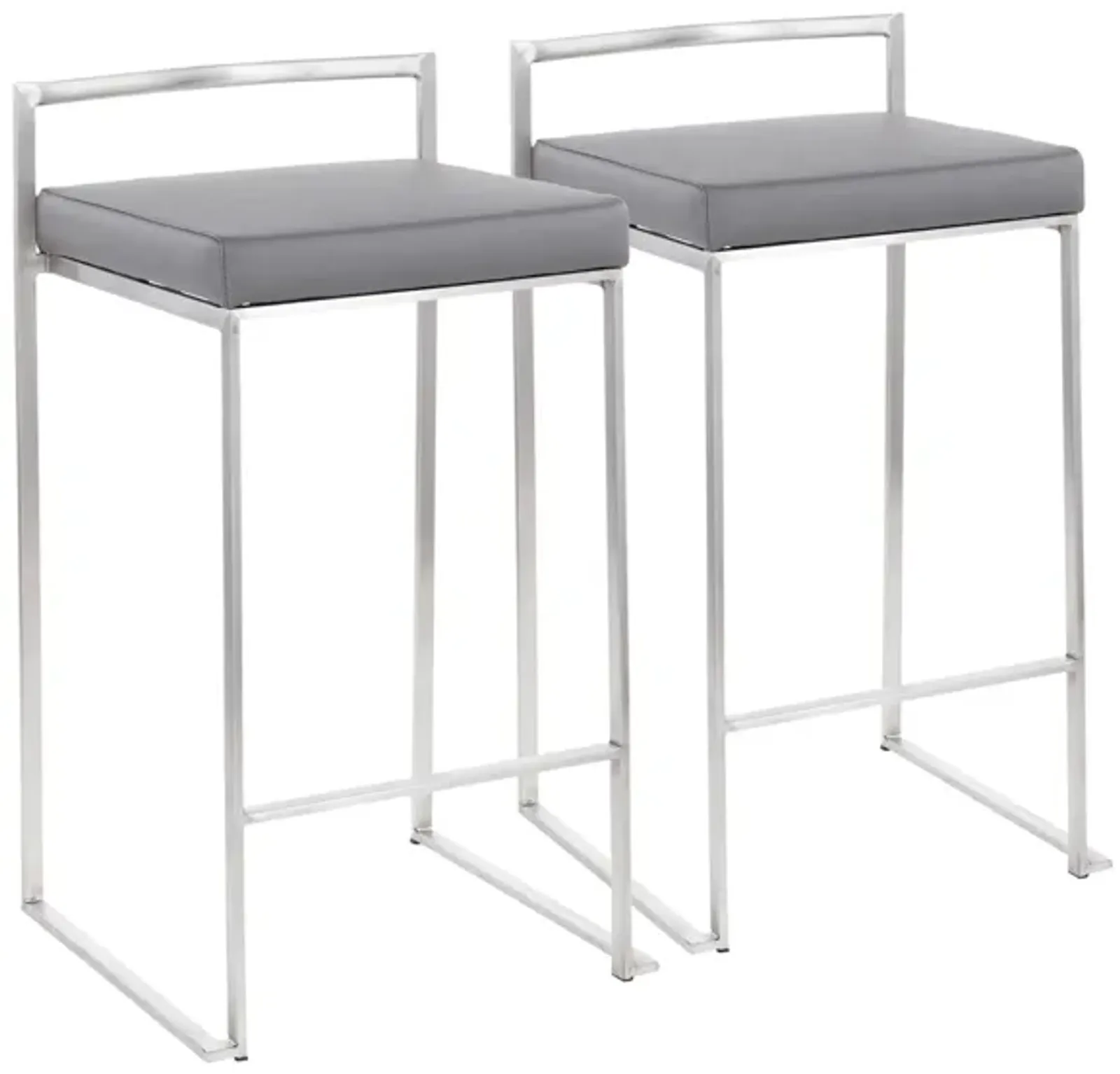 Fuji Stacker Counter-Height Stool - Set of 2