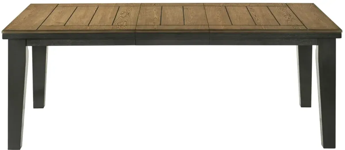 Bardstown Dining Table in Wheat / Charcoal by Crown Mark