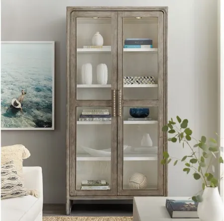 Sanderling Display Cabinet in Malibu by Hooker Furniture