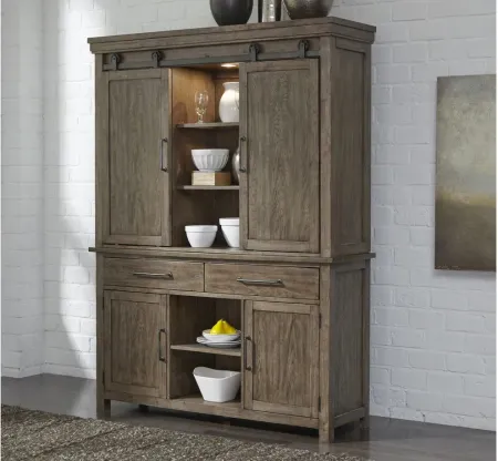 Sonoma Road Buffet in Light Brown by Liberty Furniture