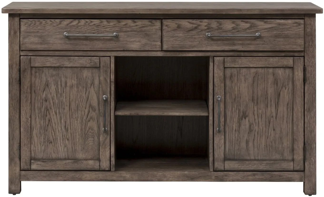 Sonoma Road Buffet in Light Brown by Liberty Furniture