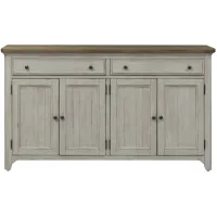 Farmhouse Reimagined Server in White by Liberty Furniture