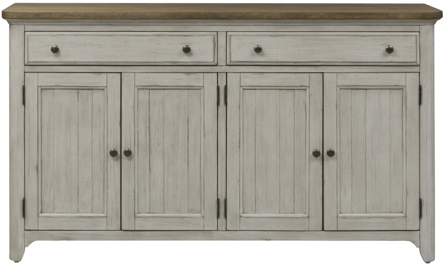 Farmhouse Reimagined Server in White by Liberty Furniture