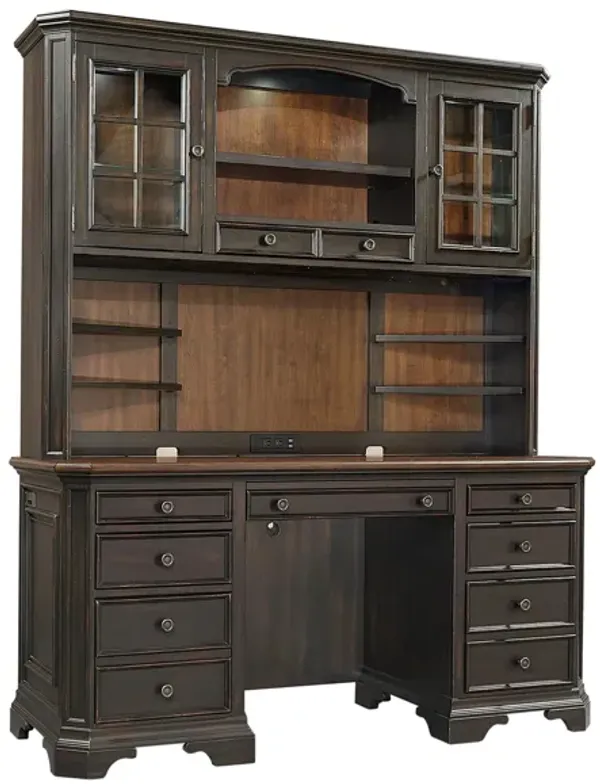Hampton Credenza Hutch