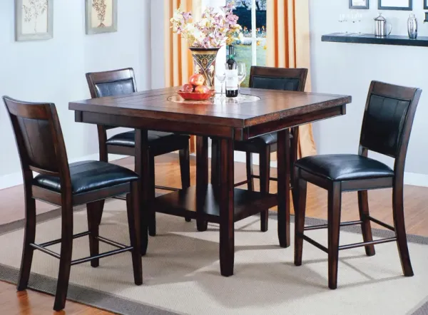 Lysander 5-pc. Counter-Height Dining Set
