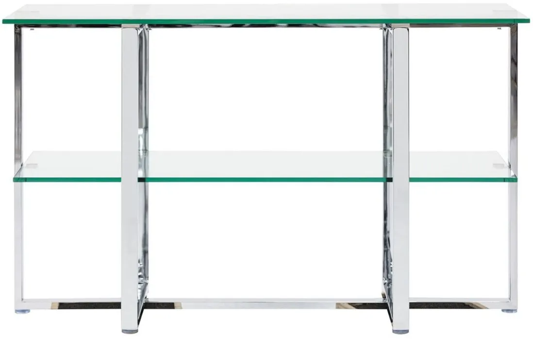 Amalfi Glass Sideboard in Glass/Chrome by Bellanest