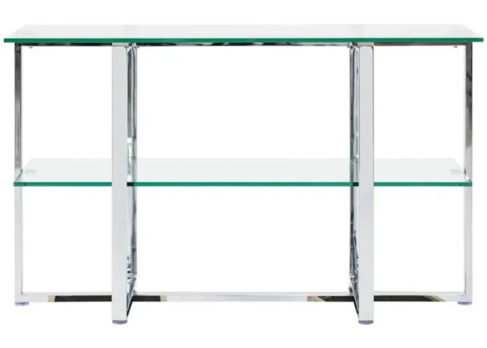 Amalfi Glass Sideboard in Glass/Chrome by Bellanest