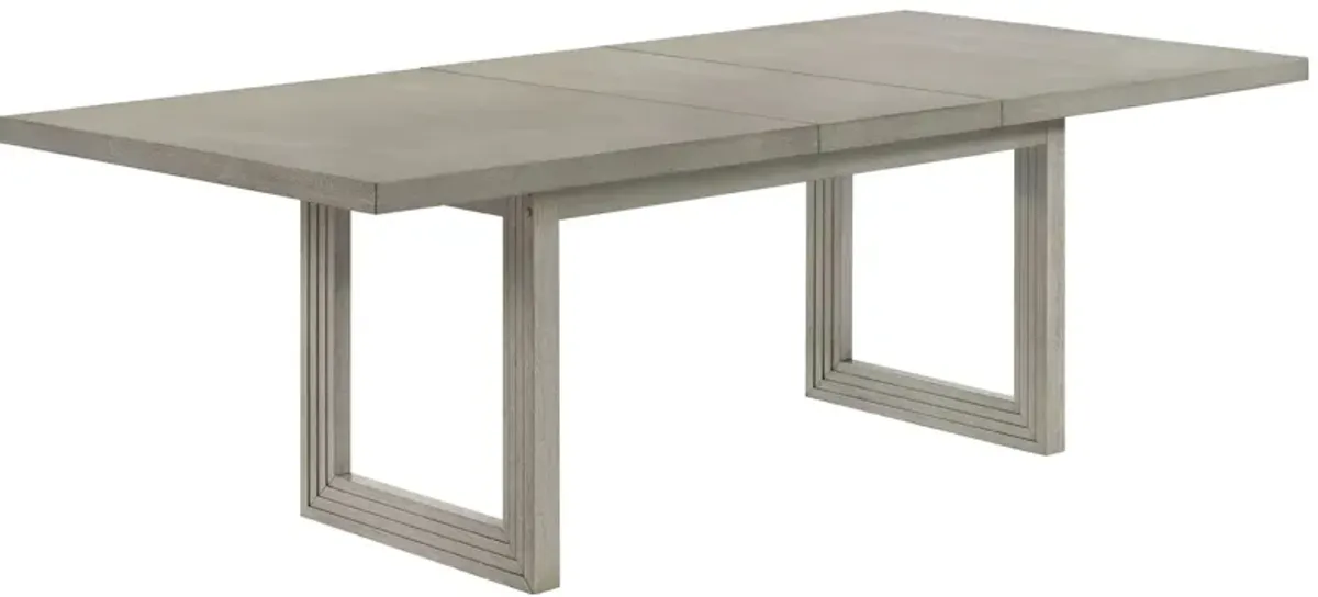 Torrie Dining Table in Ivory Grey by Crown Mark