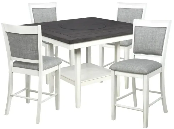 Lysander 5-pc. Counter-Height Dining Set