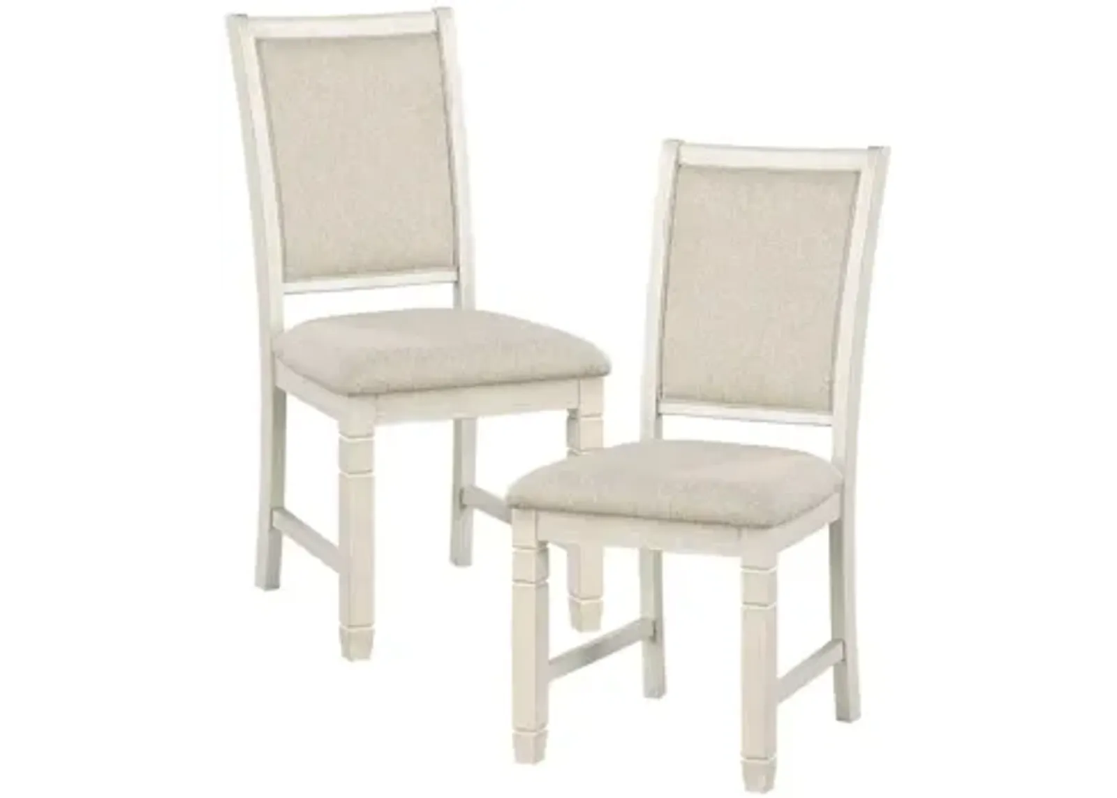 Arlana Dining Chair (Set of 2) in Antique White by Homelegance