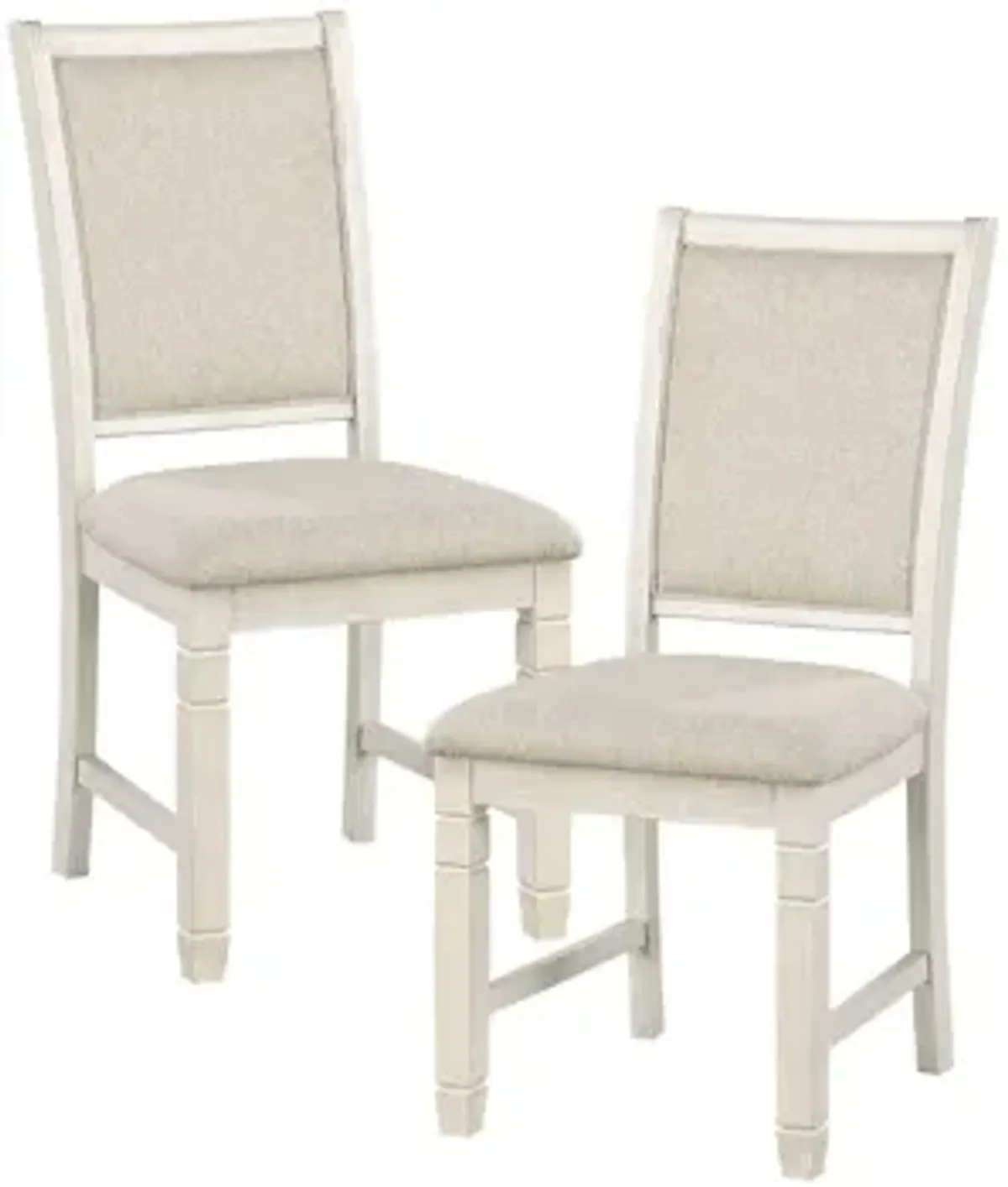 Arlana Dining Chair (Set of 2) in Antique White by Homelegance